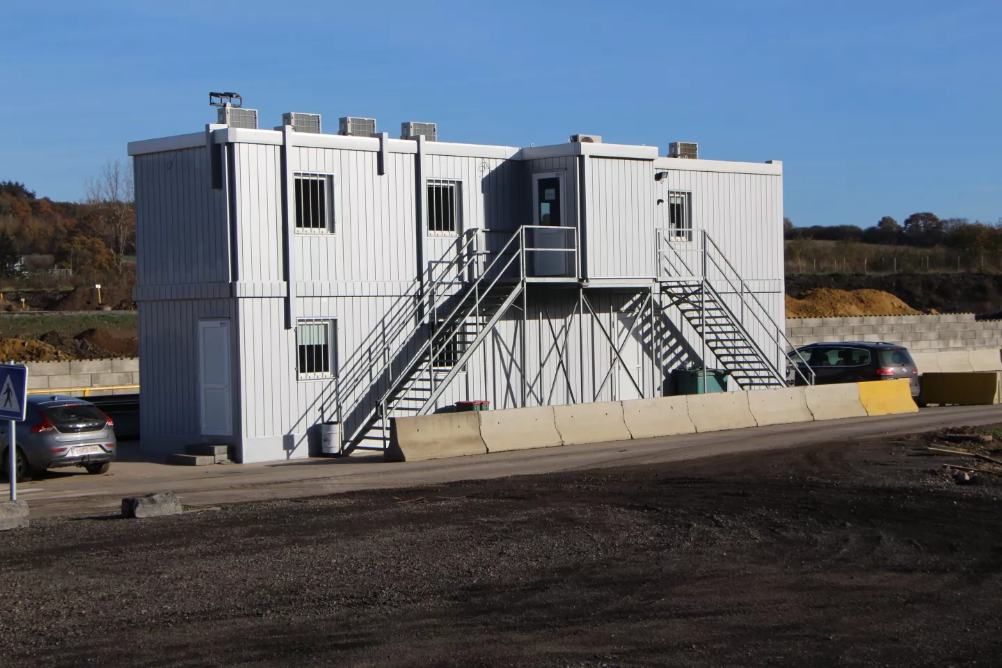 Le centre de recyclage Hublet à Floreffe évolue: découvrez nos nouveaux bureaux