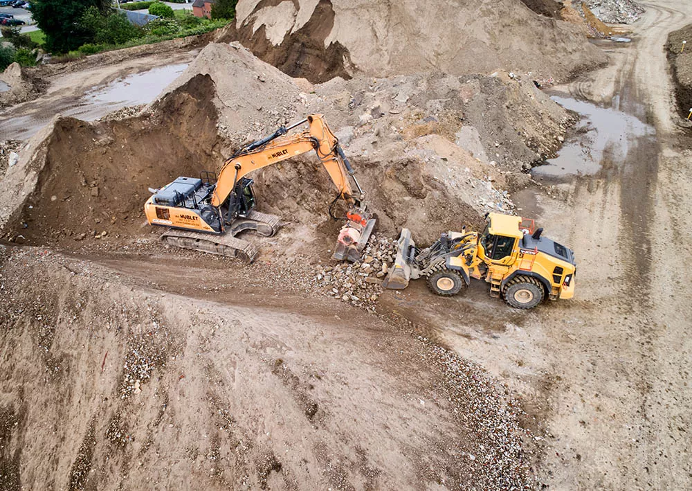 Hublet possède différents sites récepteurs de terres excavées en Wallonie