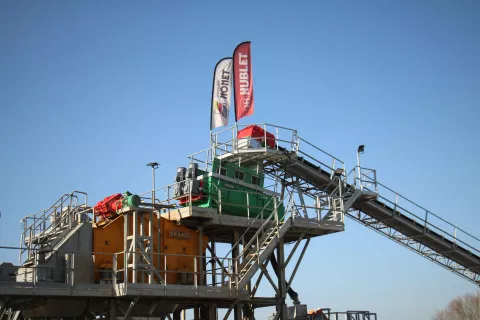 Hublet modernise son usine de lavage